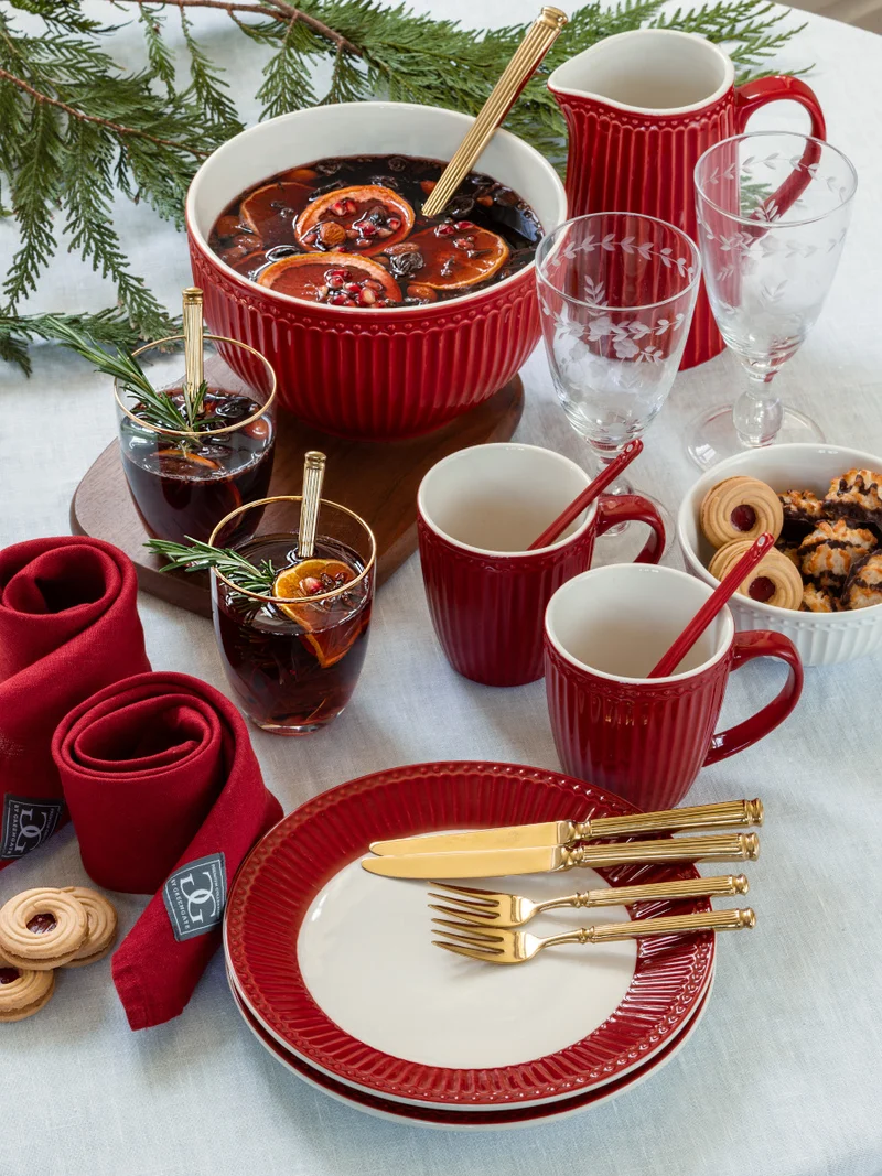 Greengate Alice Teekanne claret red 1l