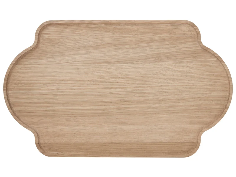Broste Copenhagen EDGAR Tablett L Natur 39cm