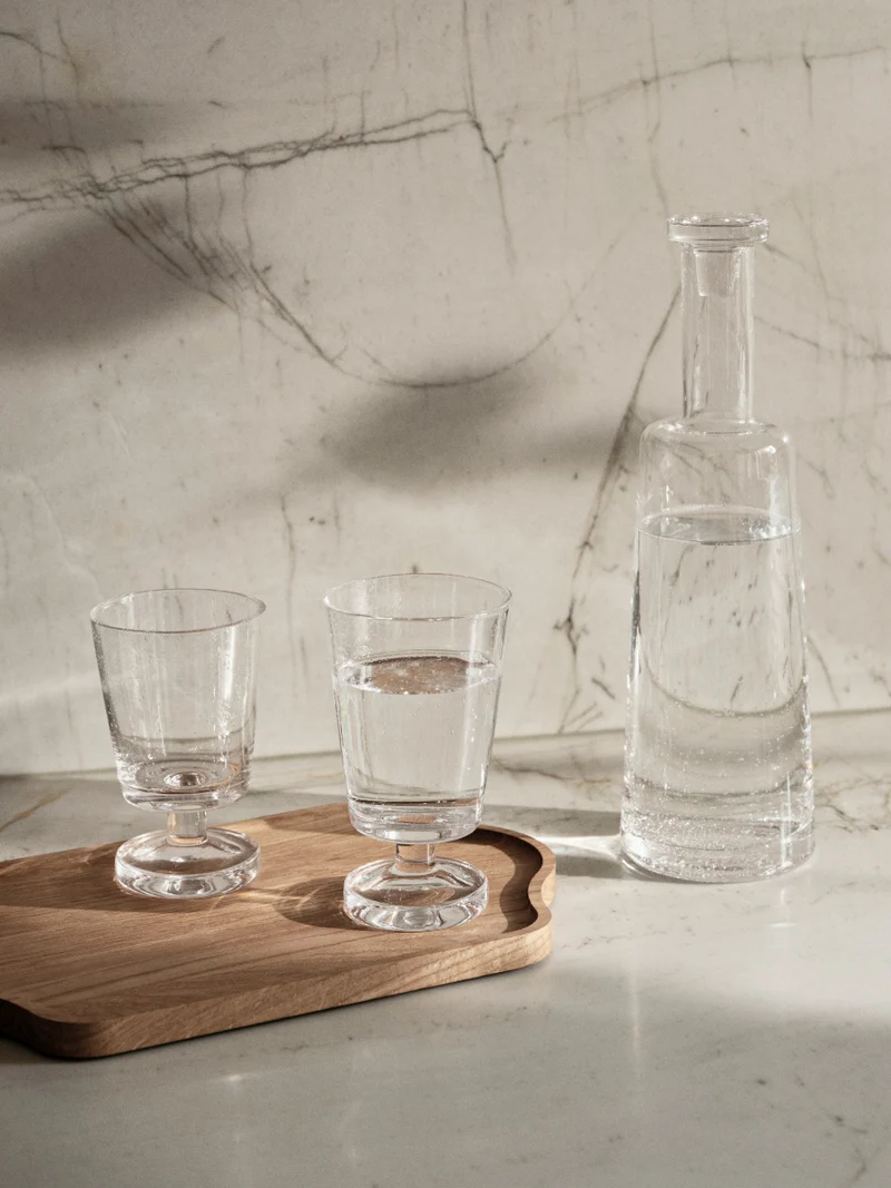 Broste Copenhagen EDGAR Tablett S Natur 23cm