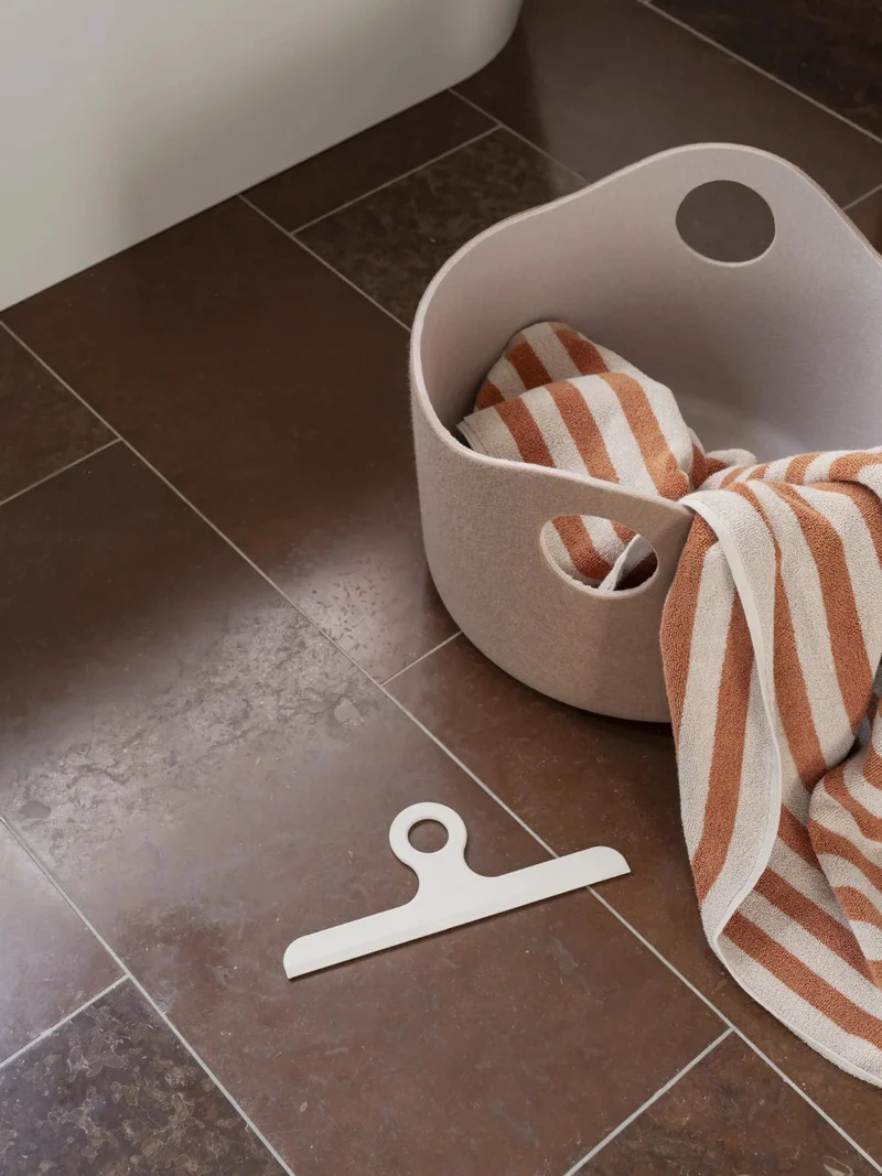 Blomus KAPI Wischer mit Wandhalter moonbeam 27cm