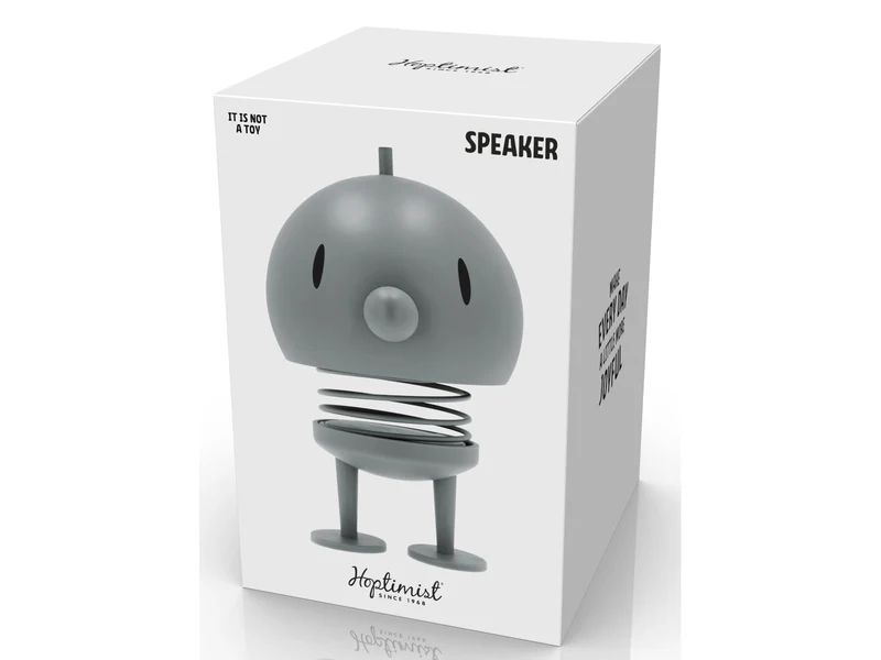 Hoptimist Speaker L Soft Grey 15cm
