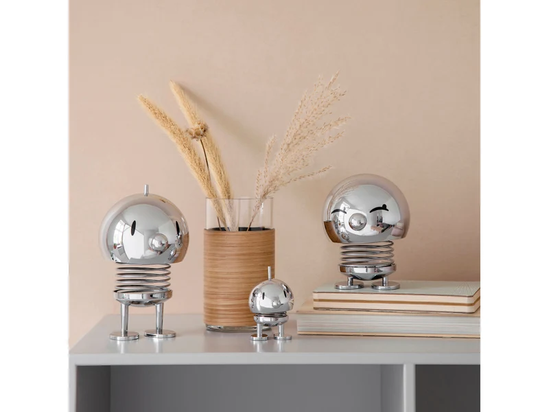 Hoptimist LED Lampe L Chrome 15cm