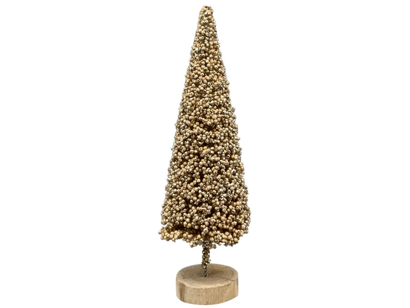 Exner GlisseR Tannenbaum gold 8x8x25cm