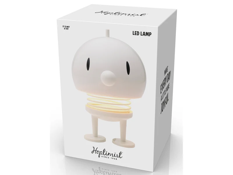 Hoptimist LED Lampe XL White 23cm