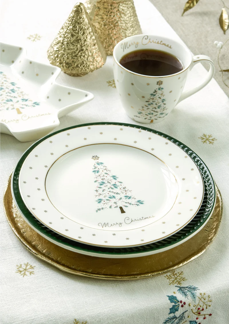 Greengate Kelsey Stoffserviette mit Spitze white 40x40cm