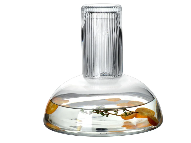 ASA Selection Juna Karaffe mit Trinkglas clear 1,3l