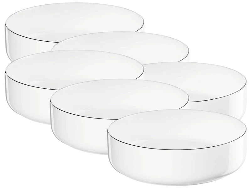 ASA Selection à table ligne noire Schale m. Rand 16,7cm Set6