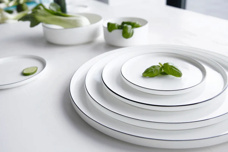 ASA Selection à table ligne noire oco Platzteller 32cm Set6