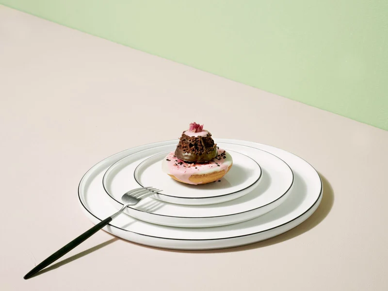 ASA Selection à table ligne noire oco Platzteller 32cm Set6