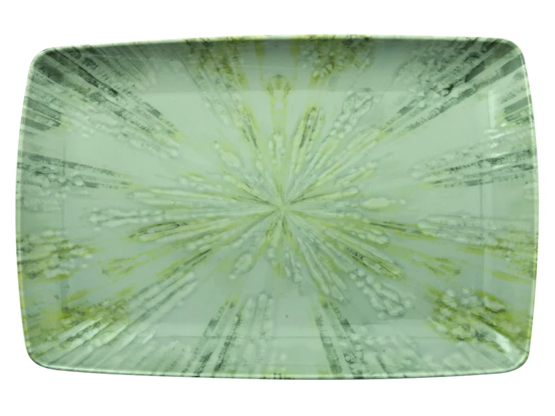Rosenthal Arthur Krupp Fusion Grey Platte rechteckig 35x22cm