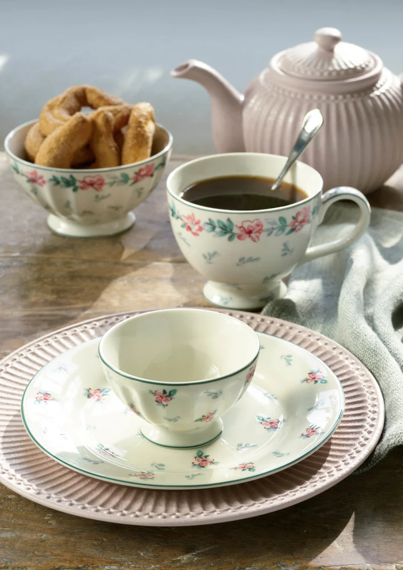 Greengate Alice Becher mit Henkel vintage rose 0,4l