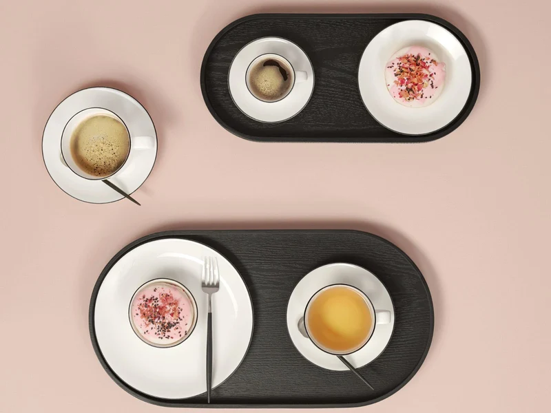 ASA Selection à table ligne noire Schälchen 11,5cm Set6