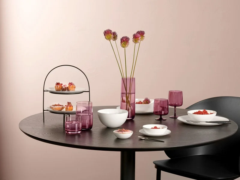 ASA Selection à table ligne noire Teller flach 26,5cm Set6