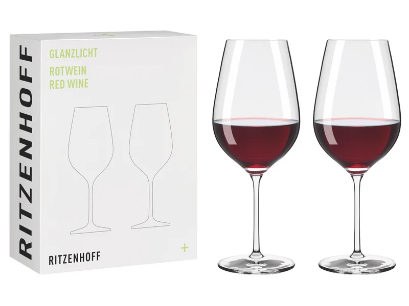 RITZENHOFF Glanzlicht Rotwein 2er Set H24 #1