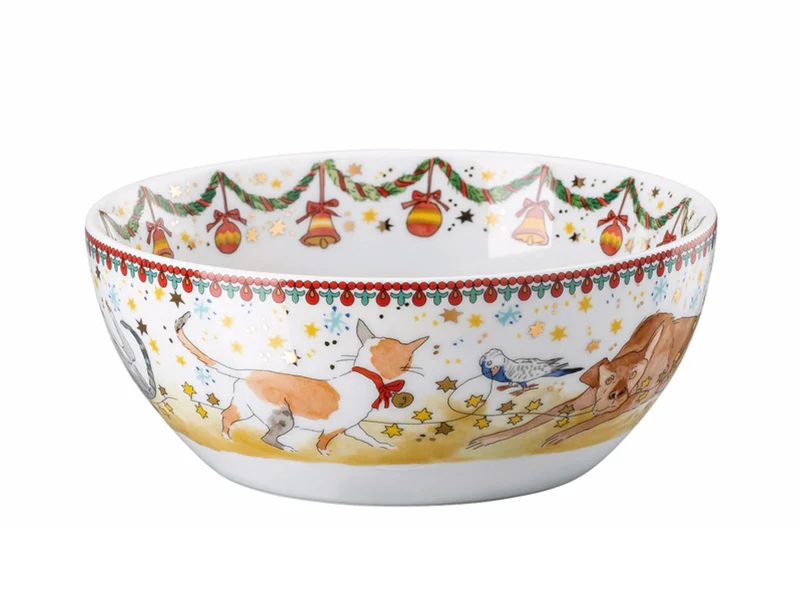 Hutschenreuther Sammelkollektion 2024 Weihnachtsleuchten II Müslischale 15cm