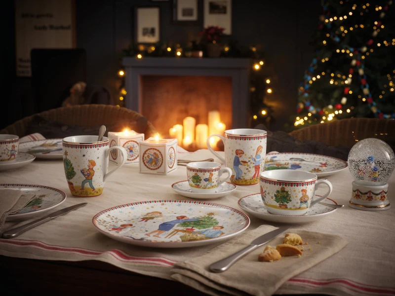 Hutschenreuther Sammelkollektion 2024 Weihnachtsleuchten Teller flach 22cm