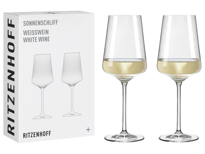 RITZENHOFF Sonnenschliff Weissweinglas 2er Set H24 #1