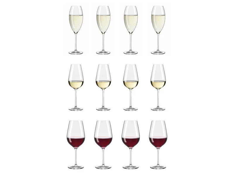 RITZENHOFF Glanzlicht Weinglas / Champagnerglas 12er Set H24
