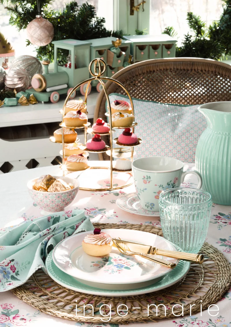 Greengate Elements Müslischale pale blue 14,5cm