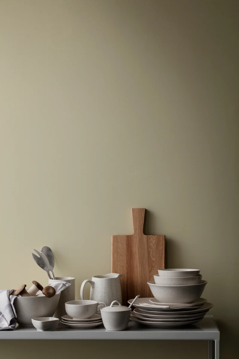 Broste Copenhagen NORDIC VANILLA Dessertteller 20cm Set6
