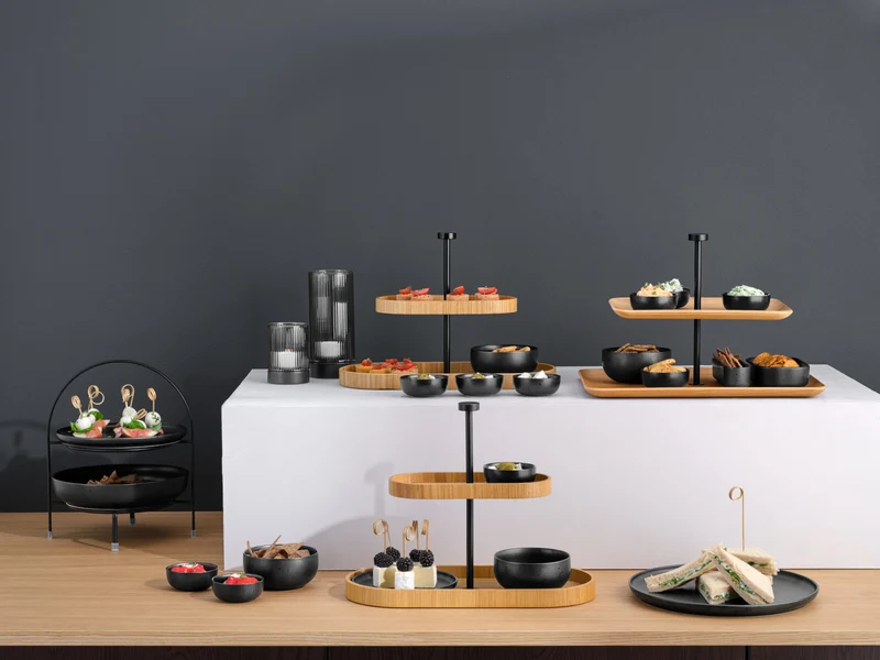 ASA Selection wood Etagere 2-stufig rechteckig