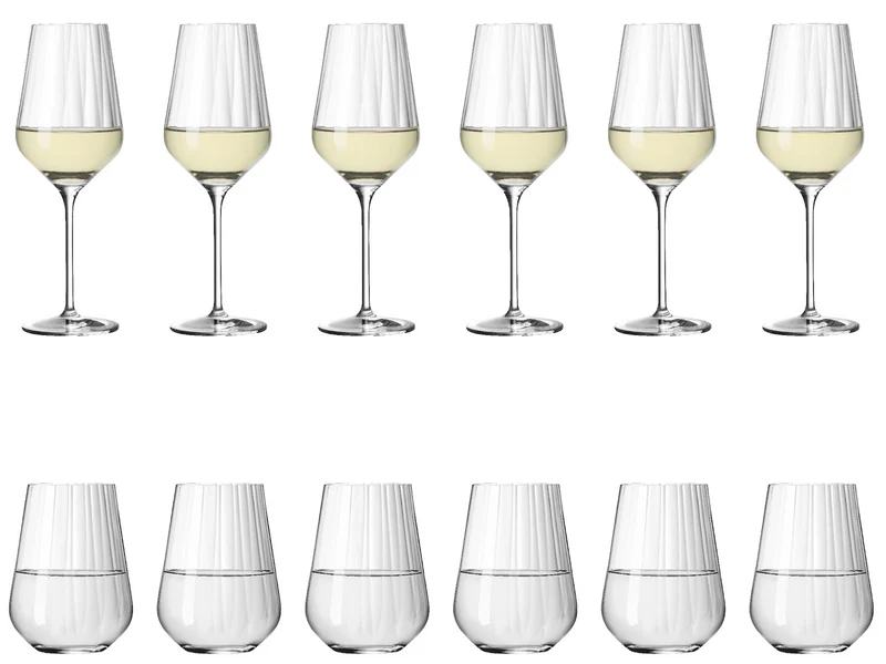 RITZENHOFF Sternschliff Weisswein/ Wasserglas Set H22 #1