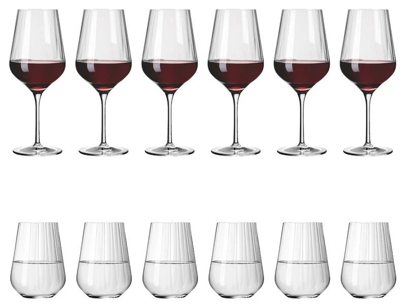 RITZENHOFF Sternschliff Rotwein/ Wasserglas Set H22 #1