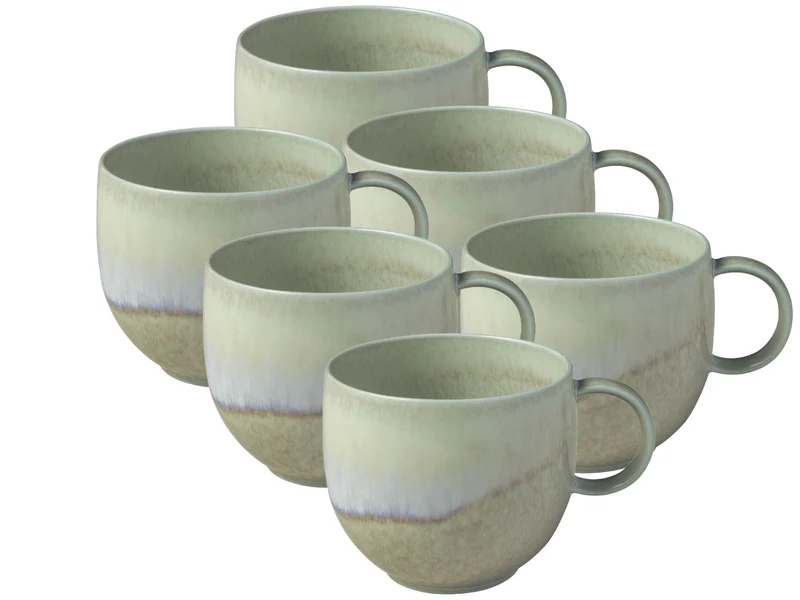like. by Villeroy & Boch Perlemor Alga Becher mit Henkel 0,29l Set6
