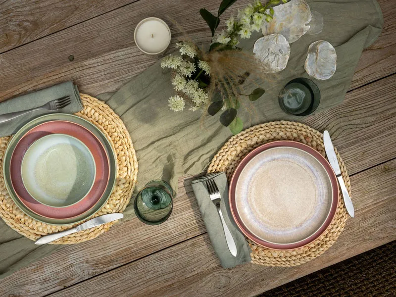 like. by Villeroy & Boch Perlemor Alga Frühstücksteller 24cm Set6