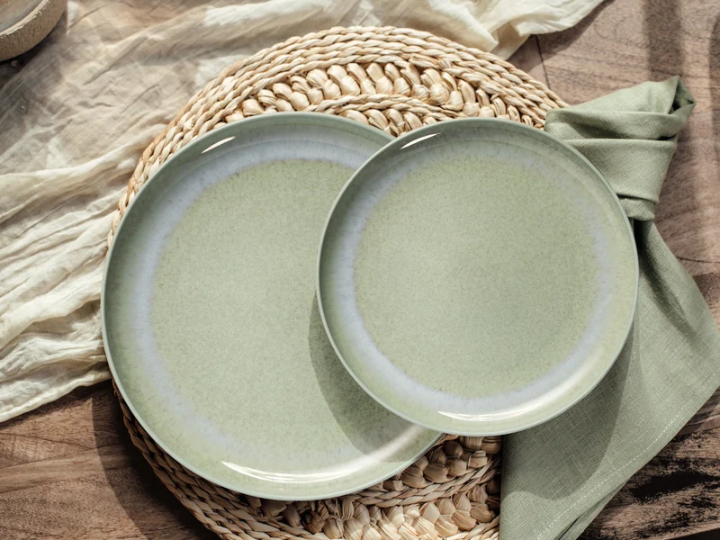 like. by Villeroy & Boch Perlemor Alga Speiseteller 27cm Set6