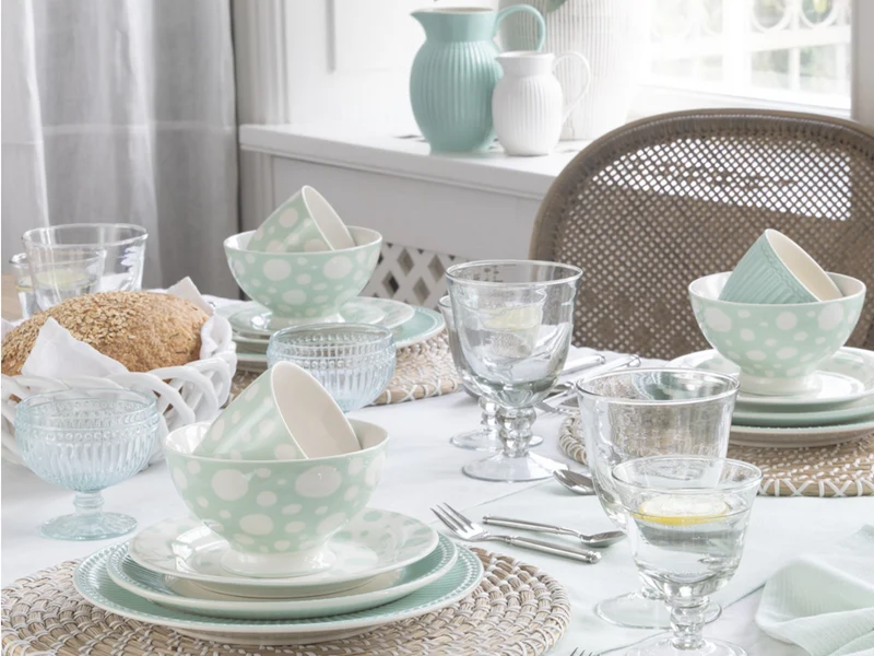 Greengate Neva Snackbowl mint 10cm