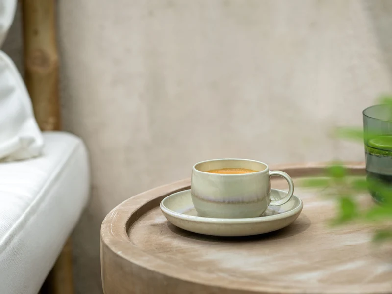 like. by Villeroy & Boch Perlemor Alga Espressountertasse 12cm