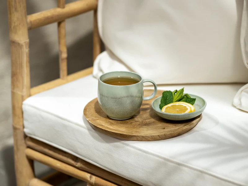 like. by Villeroy & Boch Perlemor Alga Espressountertasse 12cm