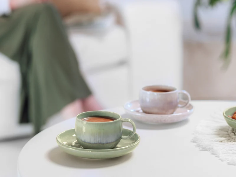 like. by Villeroy & Boch Perlemor Alga Espressotasse 0,1l
