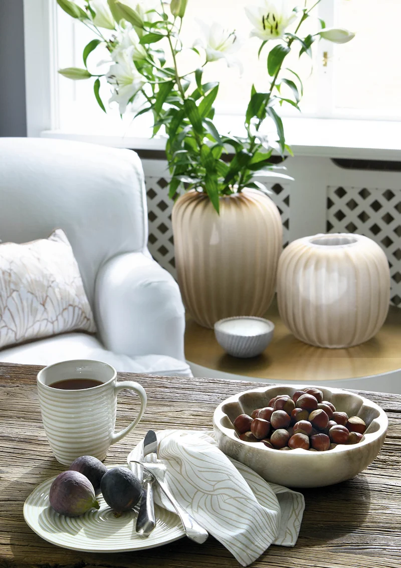 Greengate Wilja Geschirrtuch jaquard beige 70x50cm