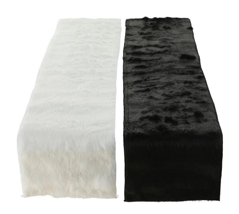 Boltze Felly Tischläufer sortiert schwarz/weiss 120cm (1 Stück)