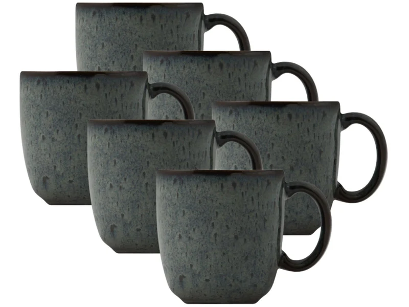 like. by Villeroy & Boch Lave gris Kaffeeobertasse 0,19l Set6