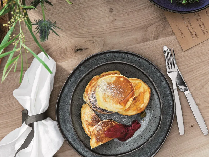 like. by Villeroy & Boch Lave glace Schale flach 28 cm Set6