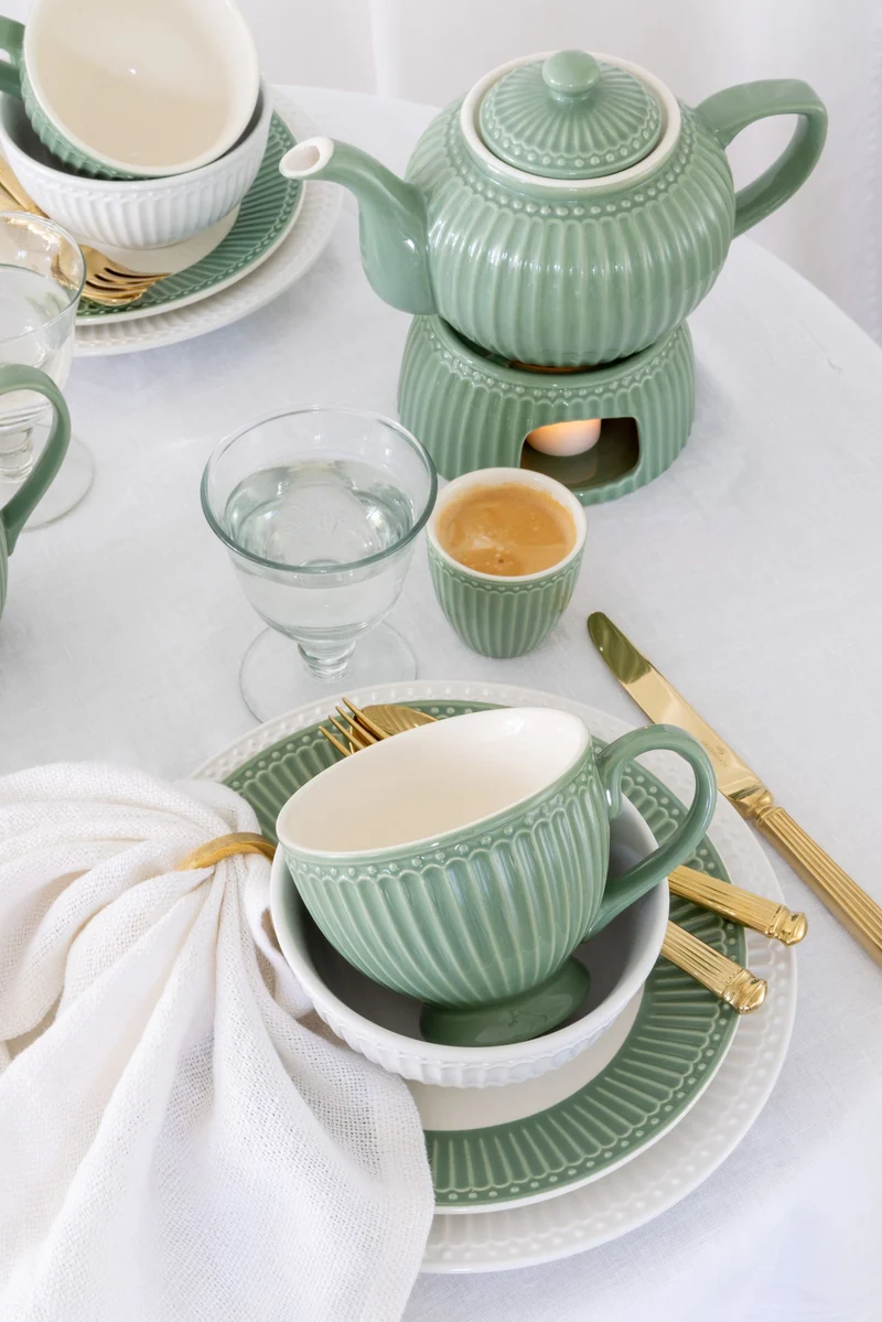 Greengate Alice Mini Latte Cup dusty green 0,1l