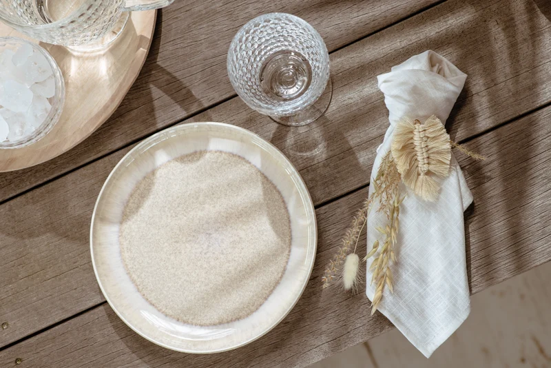 like. by Villeroy & Boch Perlemor Sand Frühstücksteller 24 cm Set6