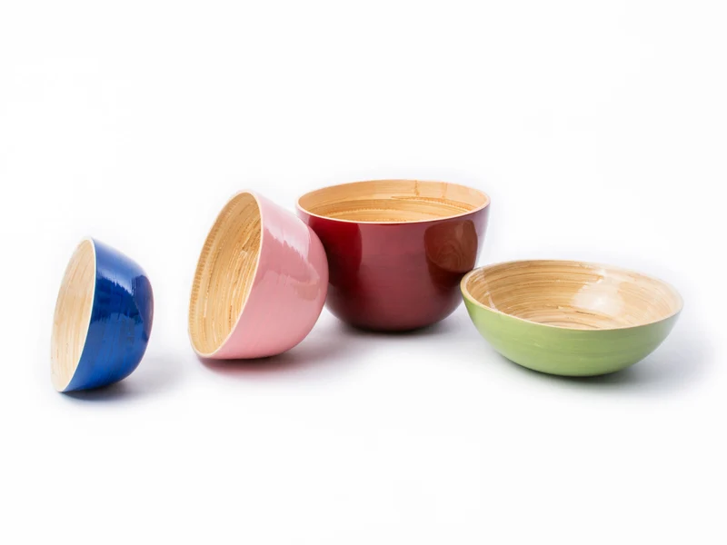 albert L. (punkt) Bambus-Schüssel lindgrün 40 x 14 cm