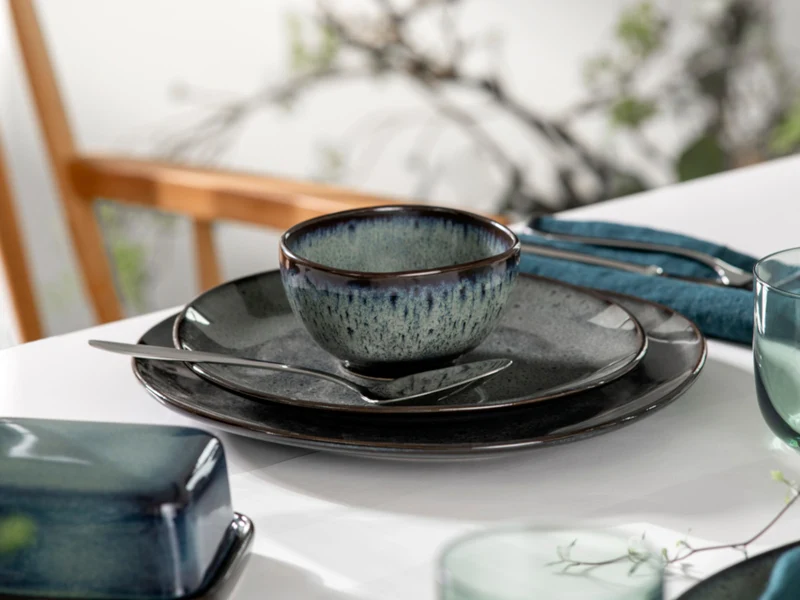 like. by Villeroy & Boch Lave gris Butterdose grau 6,5cm