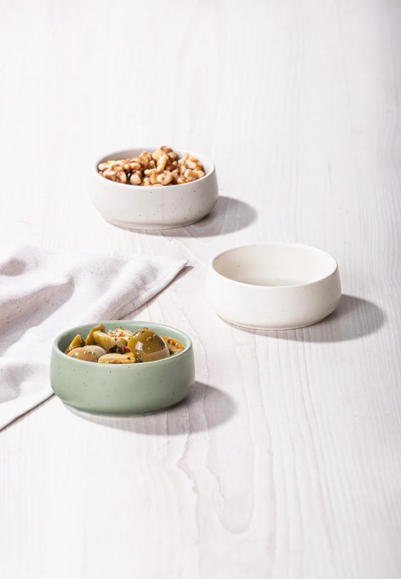 Ladelle ELEMENTS Schalenset flach assortiert Set3