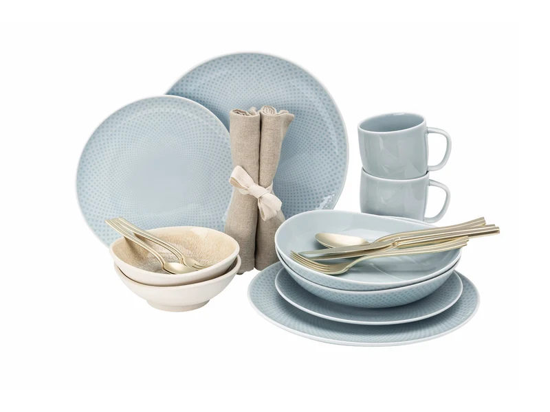 Rosenthal Junto Opal Green/Dune Kombiset Becher 22tlg