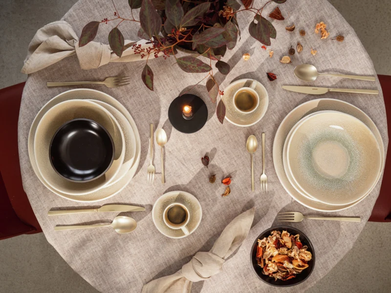 Rosenthal Junto Dune/Slate Grey Kombiset Espresso 24tlg