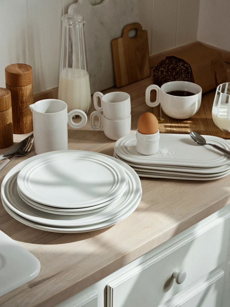 Broste Copenhagen Stevns Milchkanne chalk white 400ml