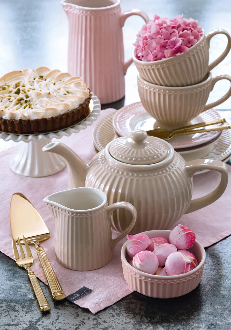 Greengate Alice Auflaufform creamy fudge small Set2