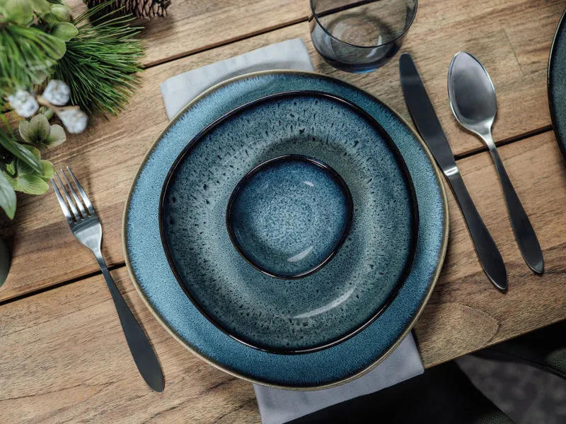 like. by Villeroy & Boch Lave glace Tafelset 12tlg