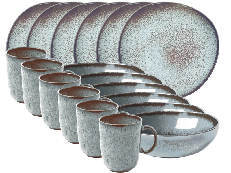 like. by Villeroy & Boch Lave glace Frühstücksset 18tlg