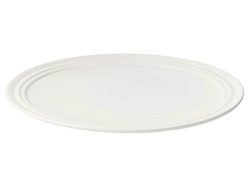 Broste Copenhagen Stevns Speiseteller chalk white 28cm